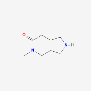 5-Methyloctahydro-6H-pyrrolo[3,4-c]pyridin-6-one