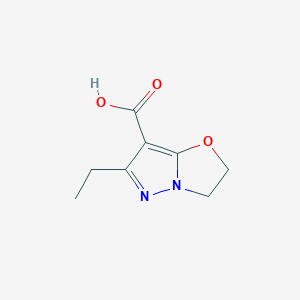 6-Ethyl-2,3-dihydropyrazolo[5,1-b]oxazole-7-carboxylic acid