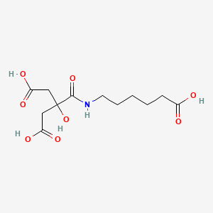 3-[[(5-Carboxypentyl)amino]carbonyl]-3-hydroxypentanedioic Acid