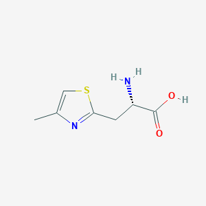 (2S)-2-amino-3-(4-methyl-1,3-thiazol-2-yl)propanoic acid