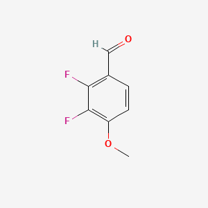 molecular formula C8H6F2O2 B1334264 2,3-Difluoro-4-methoxybenzaldehyde CAS No. 256417-11-5