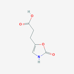 3-(2-Oxo-2,3-dihydrooxazol-5-yl)propanoic acid