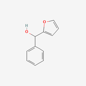 molecular formula C11H10O2 B1334267 2-呋喃基(苯基)甲醇 CAS No. 4484-57-5