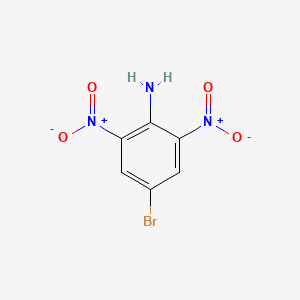 molecular formula C6H4BrN3O4 B1334270 4-溴-2,6-二硝基苯胺 CAS No. 62554-90-9