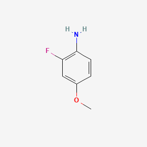 molecular formula C7H8FNO B1334285 2-氟-4-甲氧基苯胺 CAS No. 458-52-6