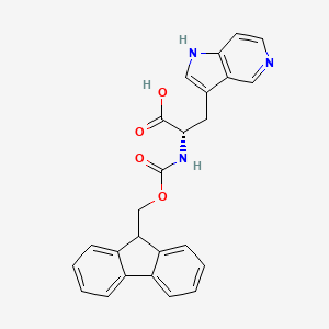 (S)-2-((((9H-Fluoren-9-yl)methoxy)carbonyl)amino)-3-(1H-pyrrolo[3,2-c]pyridin-3-yl)propanoic acid