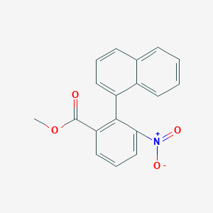 Methyl 2-(naphthalen-1-yl)-3-nitrobenzoate