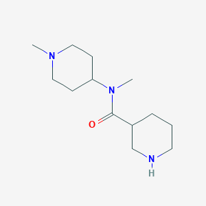 N-Methyl-N-(1-methylpiperidin-4-YL)piperidine-3-carboxamide