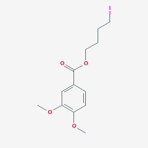 Veratric acid, 4-iodobutyl ester