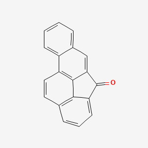 molecular formula C19H10O B13343145 pentacyclo[14.2.1.03,8.09,18.012,17]nonadeca-1,3,5,7,9(18),10,12(17),13,15-nonaen-19-one 