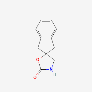 1,3-Dihydrospiro[indene-2,5'-oxazolidin]-2'-one