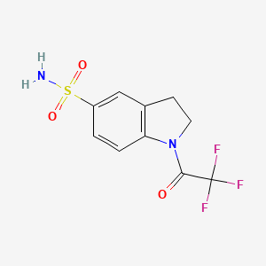 1-(2,2,2-Trifluoroacetyl)indoline-5-sulfonamide