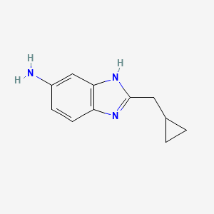 2-(Cyclopropylmethyl)-1H-benzo[d]imidazol-6-amine