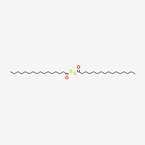 molecular formula C32H62O2S2 B13343495 Palmitoyl Disulfide 