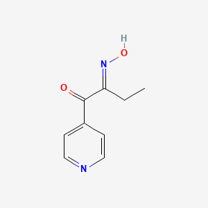 2-(Hydroxyimino)-1-(pyridin-4-yl)butan-1-one