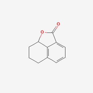 molecular formula C11H10O2 B13343551 6,7,8,8A-tetrahydro-2H-naphtho[1,8-bc]furan-2-one 