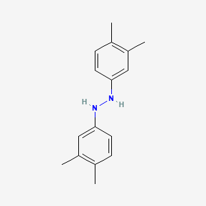 molecular formula C16H20N2 B13343556 1,2-Bis(3,4-dimethylphenyl)hydrazine CAS No. 67666-03-9