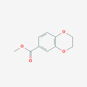 molecular formula C10H10O4 B1334357 Methyl 2,3-dihydro-1,4-benzodioxine-6-carboxylate CAS No. 20197-75-5