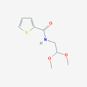 N-(2,2-dimethoxyethyl)thiophene-2-carboxamide