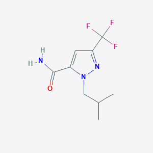 1-isobutyl-3-(trifluoromethyl)-1H-pyrazole-5-carboxamide