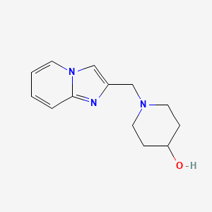 1-(Imidazo[1,2-a]pyridin-2-ylmethyl)piperidin-4-ol