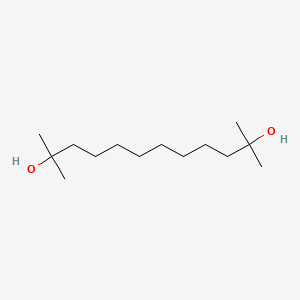 molecular formula C14H30O2 B13343769 2,11-Dimethyl-2,11-dodecanediol CAS No. 22092-59-7