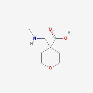 4-((Methylamino)methyl)tetrahydro-2H-pyran-4-carboxylic acid