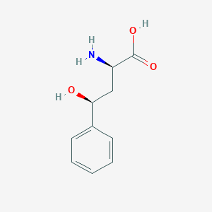 molecular formula C10H13NO3 B13343929 (2R,4S)-2-Amino-4-hydroxy-4-phenylbutanoic acid 