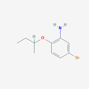 5-Bromo-2-(butan-2-yloxy)aniline