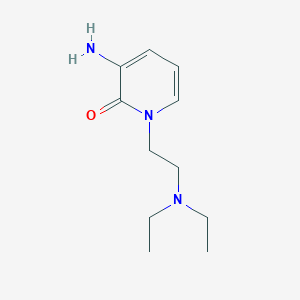 3-Amino-1-(2-(diethylamino)ethyl)pyridin-2(1H)-one