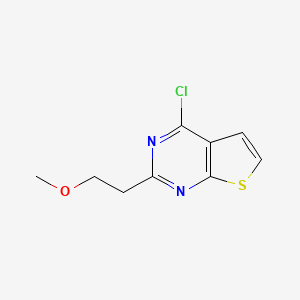 4-Chloro-2-(2-methoxyethyl)thieno[2,3-d]pyrimidine