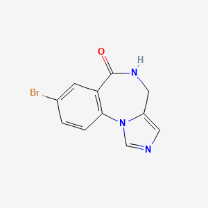 8-Bromo-4,5-dihydro-6H-benzo[f]imidazo[1,5-a][1,4]diazepin-6-one