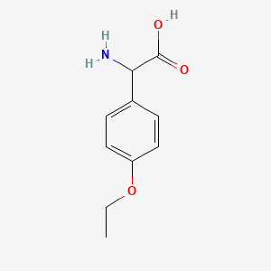 molecular formula C10H13NO3 B1334413 2-氨基-2-(4-乙氧基苯基)乙酸 CAS No. 299168-49-3