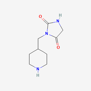 3-(Piperidin-4-ylmethyl)imidazolidine-2,4-dione