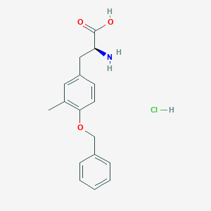 (S)-2-Amino-3-(4-(benzyloxy)-3-methylphenyl)propanoic acid hydrochloride