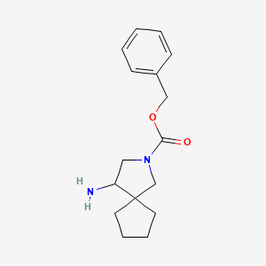 Benzyl 4-amino-2-azaspiro[4.4]nonane-2-carboxylate