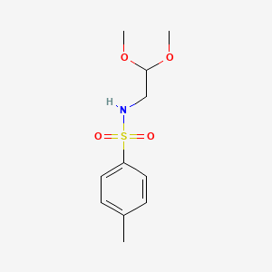 molecular formula C11H17NO4S B1334417 N-(2,2-二甲氧基乙基)-4-甲基苯磺酰胺 CAS No. 58754-95-3