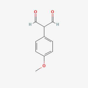 B1334422 2-(4-Methoxyphenyl)malonaldehyde CAS No. 65192-28-1