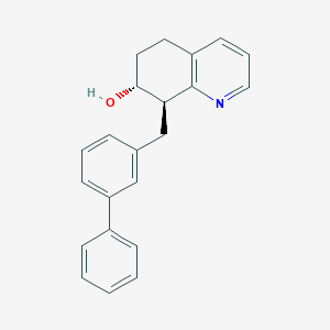 (7R,8R)-8-([1,1'-Biphenyl]-3-ylmethyl)-5,6,7,8-tetrahydroquinolin-7-ol