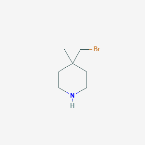 4-(Bromomethyl)-4-methylpiperidine