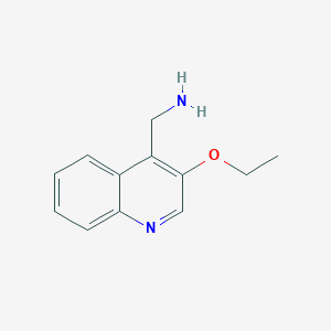 (3-Ethoxyquinolin-4-yl)methanamine