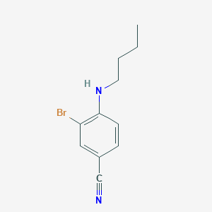 3-Bromo-4-(butylamino)benzonitrile