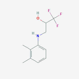 3-((2,3-Dimethylphenyl)amino)-1,1,1-trifluoropropan-2-ol