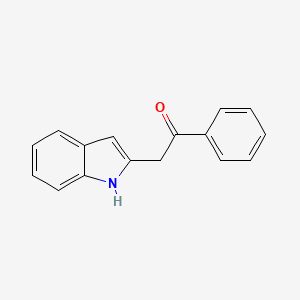 2-(2-Indolyl)-1-phenylethanone