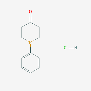 1-Phenylphosphinan-4-one hydrochloride