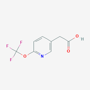 2-(6-(Trifluoromethoxy)pyridin-3-yl)acetic acid