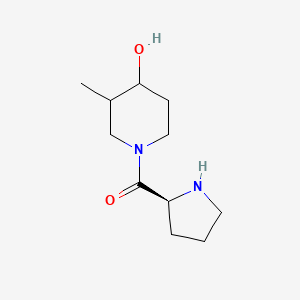 1-(L-Prolyl)-4-hydroxy-3-methylpiperidine