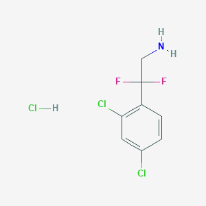 2-(2,4-Dichlorophenyl)-2,2-difluoroethanamine hydrochloride