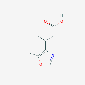 3-(5-Methyloxazol-4-yl)butanoic acid