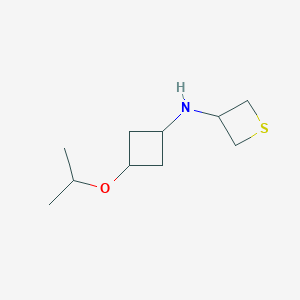 N-(3-Isopropoxycyclobutyl)thietan-3-amine